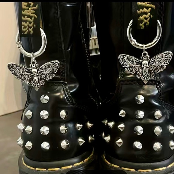 Shoe Boot Purse Moth Charms Doc Marten - Picture 5 of 5
